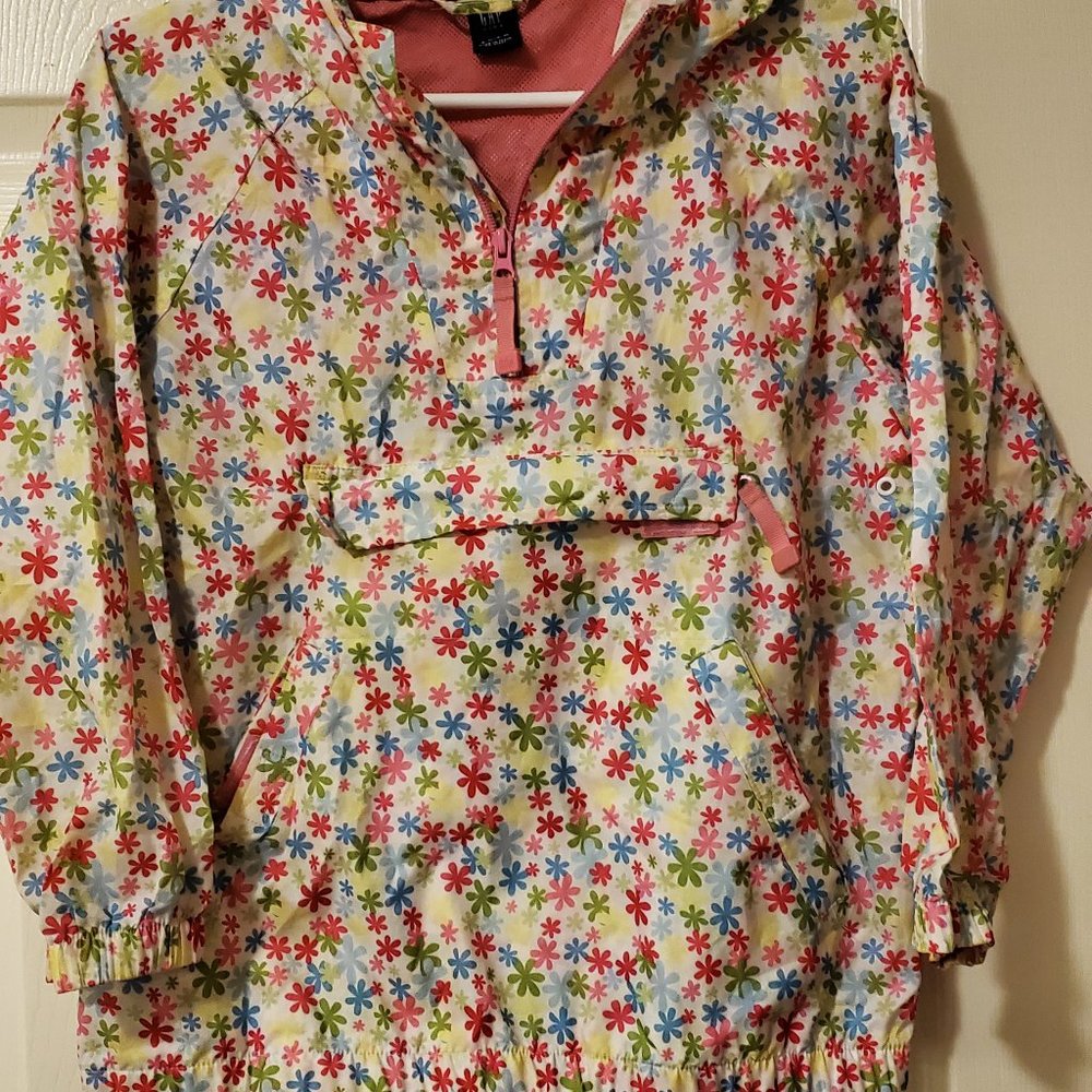 GAP GIRLS RAINCOAT WITH POCKETS